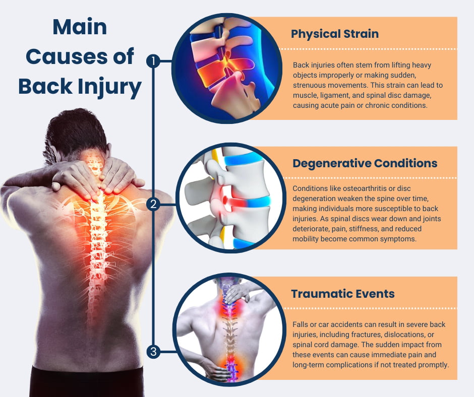 Main Causes of Back Injury